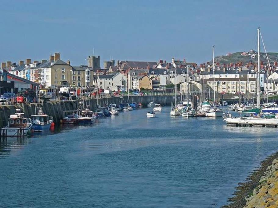 Bridge View Victorian Townhouse Central Aberystwyth Sleeps 6 Exteriör bild